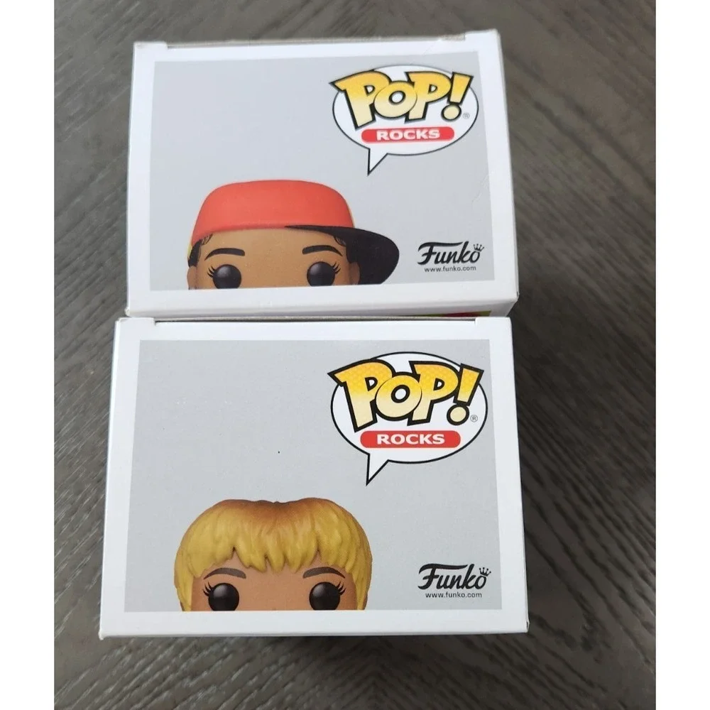 Funko Pop! Rocks TLC T-Boz #228 & Chilli #230 Vinyl Figure Set Music Collectible
